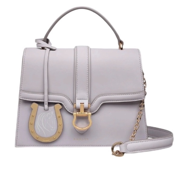 RADLEY LONDON Handbags - (NEW!) Radley London Kentucky Derby White Crossbody Purse 🤍